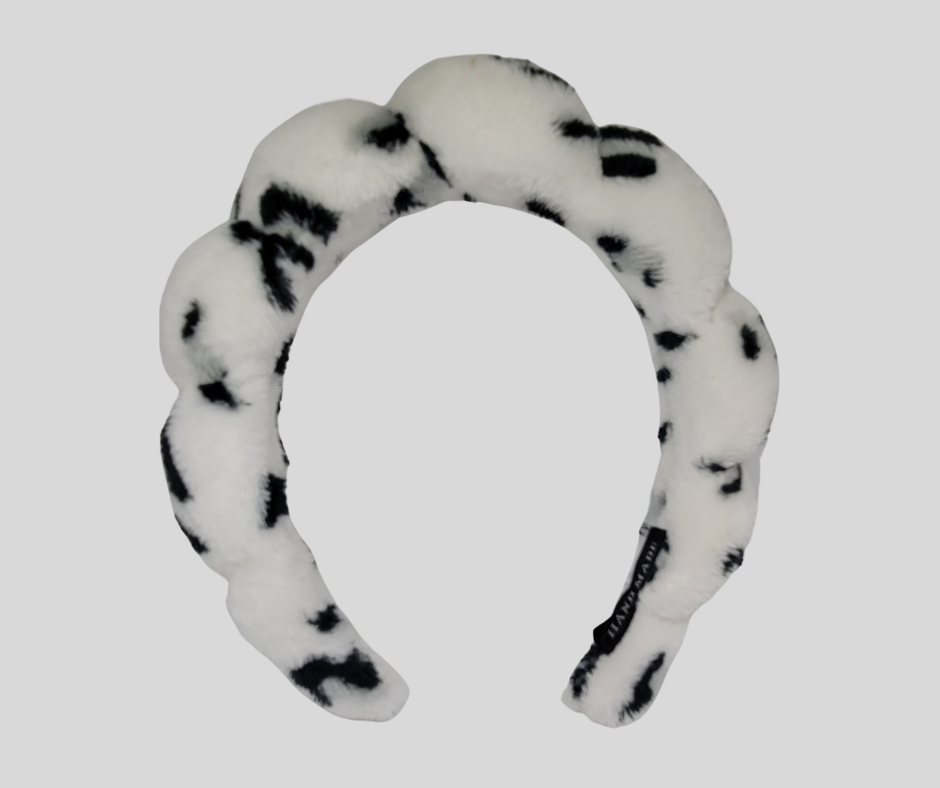 Leopard Spa Headband For Beauty Care